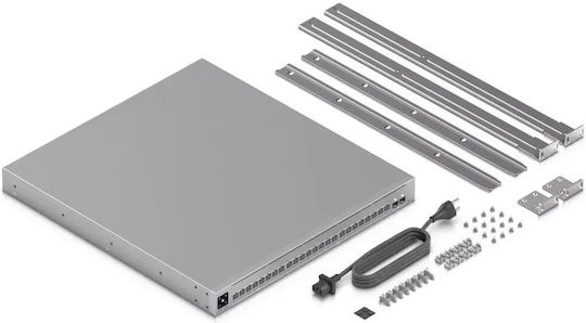 Ubiquiti Pro XG 24 PoE Managed L2 / L3 PoE++ Switch με 24 Θύρες Ethernet και 2 SFP Θύρες - Image 3