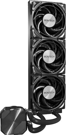 Montech HyperFlow Silent 360 Υδρόψυξη Επεξεργαστή Τριπλού Ανεμιστήρα 120mm για Socket 1700/1200/115x - Image 5