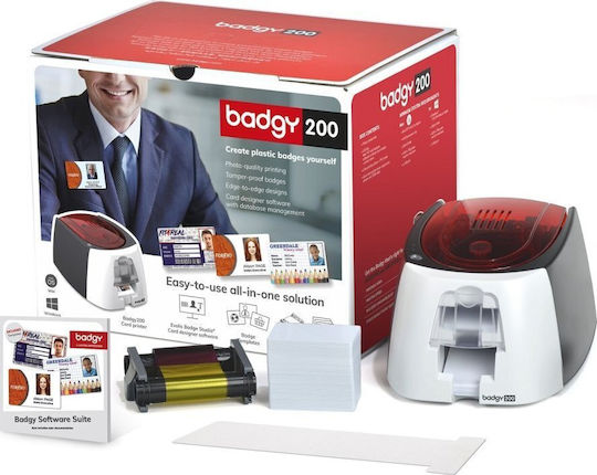 Evolis Badgy 200 Έγχρωμoς Εκτυπωτής Θερμικός 15B22U0000RS - Image 6
