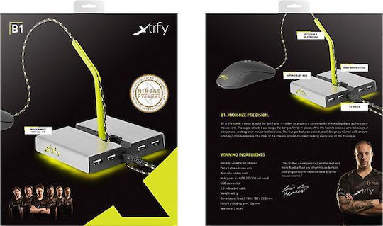 Xtrfy Mouse Bungee B1 Ασημί - Image 7