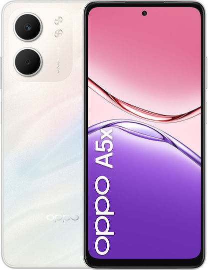 Oppo A5X 4G Dual SIM (4/128GB) Λευκό