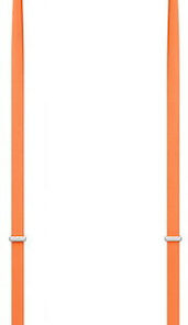Alternative view of Apple Crossbody Strap Orange