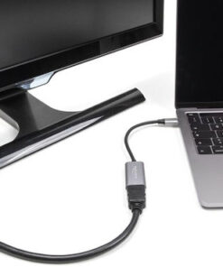 Alternative view of DeLock Μετατροπέας USB-C male σε HDMI male Γκρι 1τμχ 60020