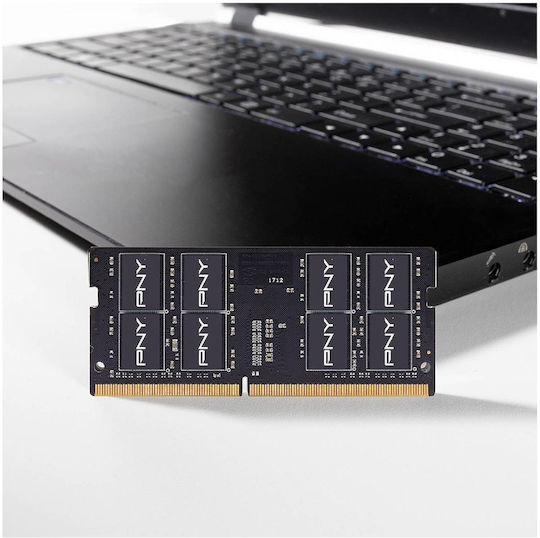 PNY DDR4 με Module 1x8GB και Ταχύτητα 3200 για Laptop MN8GSD43200-SB - Image 3