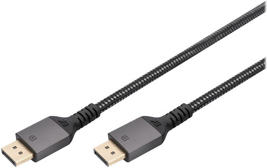 Digitus Cable DisplayPort male - 2m Μαύρο () - Image 3