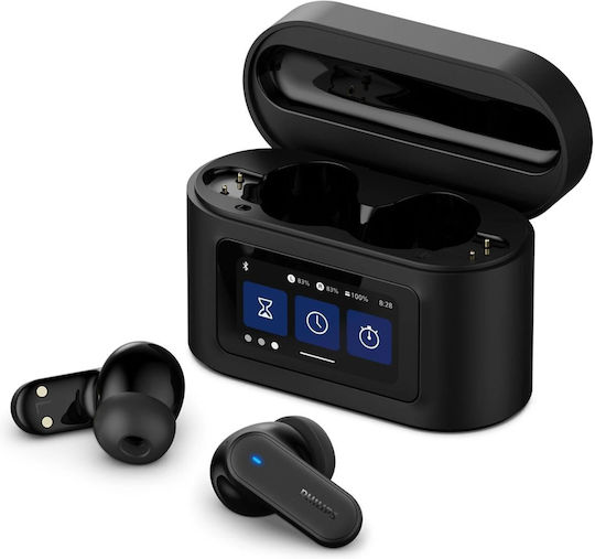 Philips TAT6000 In-ear Bluetooth Handsfree Ακουστικά με Αντοχή στον Ιδρώτα και Θήκη Φόρτισης Μαύρα - Image 2