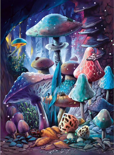 Moonlight Mushrooms Puzzle 2D 500pcs - Image 3