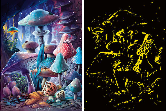 Moonlight Mushrooms Puzzle 2D 500pcs - Image 4