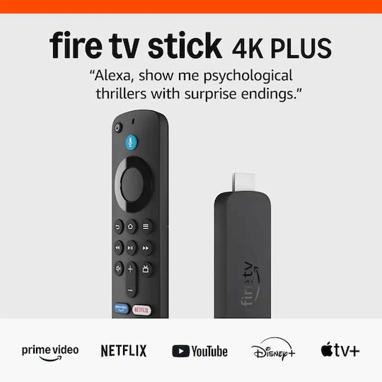 Amazon Smart TV Stick Fire TV Stick 4K Plus UHD με Bluetooth / Wi-Fi / HDMI και Alexa - Image 4