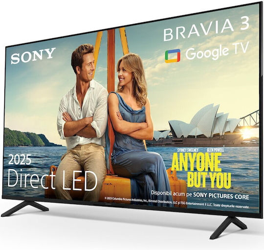 Sony Smart Τηλεόραση 65" 4K UHD LED Bravia 3 65S39 HDR (2025) K65S39B.CEI - Image 2