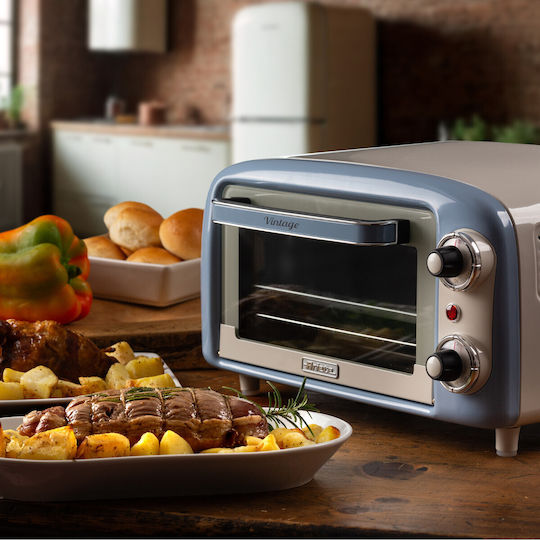 Ariete Vintage Mini 00C391905AR0 Ηλεκτρικό Φουρνάκι 10lt Χωρίς Εστίες Μπλε - Image 5