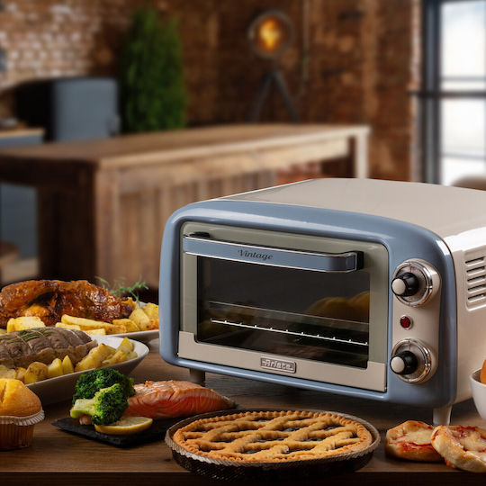 Ariete Vintage Mini 00C391905AR0 Ηλεκτρικό Φουρνάκι 10lt Χωρίς Εστίες Μπλε - Image 6