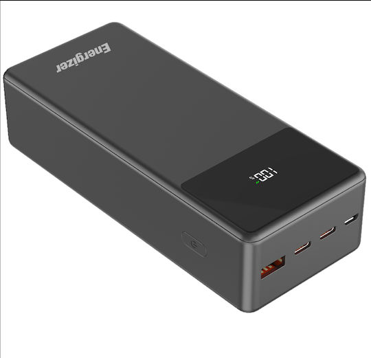 Energizer UE27062PQ Power Bank 27000mAh 65W με Θύρα USB-A και 2 Θύρες USB-C Power Delivery Μαύρο