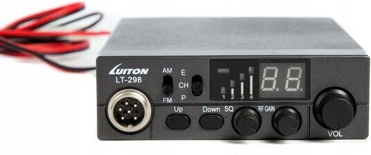 Luiton Lt-298 Asq Am Fm Cb Radio Cigarette Lighter Plug Black - Image 7