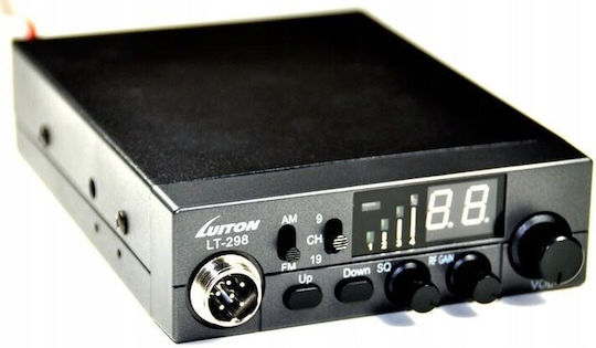 Luiton Lt-298 Asq Am Fm Cb Radio Cigarette Lighter Plug Black - Image 2