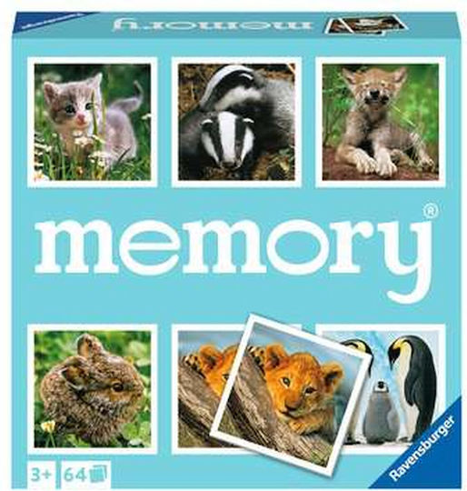 Επιτραπέζιο Παιχνίδι Memory 3+ Ετών 20879 (EN) Ravensburger