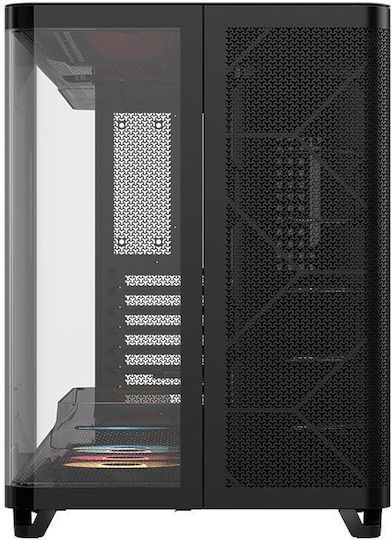 Corsair AIR 5400 RS-R ARGB Midi Tower Κουτί Υπολογιστή με Πλαϊνό Παράθυρο Μαύρο - Image 2