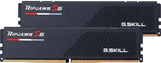 G.Skill Ripjaws S5 DDR5 128GB RAM με Modules και Ταχύτητα 6400 για Desktop F5-6400J3644F64GX2-RS5K - Image 2