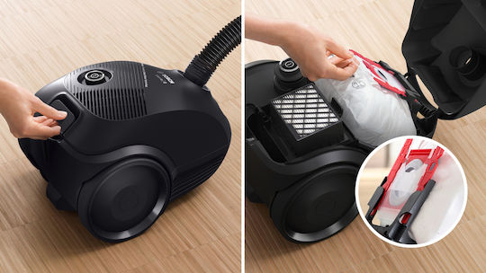 Bosch BGLS2BA1 Ηλεκτρική Σκούπα 600W με Σακούλα 3.5lt Μαύρη - Image 18