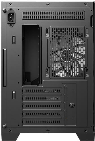 Antec FLUX M Gaming Micro Tower Κουτί Υπολογιστή με Πλαϊνό Παράθυρο Μαύρο - Image 2