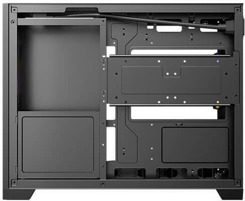 Antec FLUX M Gaming Micro Tower Κουτί Υπολογιστή με Πλαϊνό Παράθυρο Μαύρο - Image 5