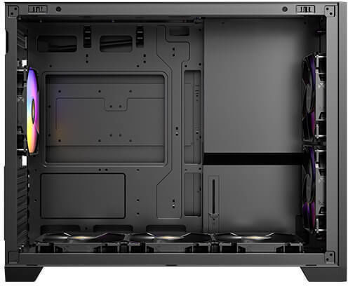Antec FLUX M Gaming Micro Tower Κουτί Υπολογιστή με Πλαϊνό Παράθυρο Μαύρο - Image 7
