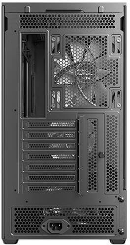 Antec FLUX REAR Midi Tower Κουτί Υπολογιστή με Πλαϊνό Παράθυρο Μαύρο - Image 2