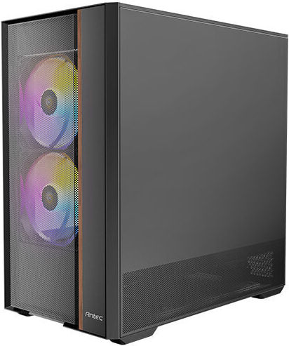 Antec FLUX REAR Midi Tower Κουτί Υπολογιστή με Πλαϊνό Παράθυρο Μαύρο - Image 5