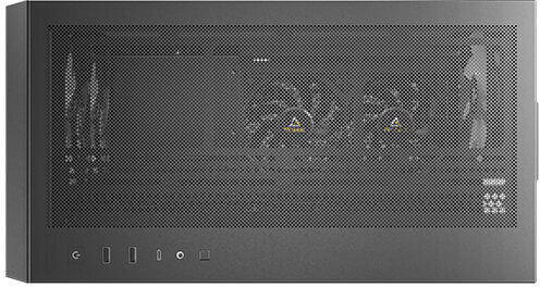 Antec FLUX REAR Midi Tower Κουτί Υπολογιστή με Πλαϊνό Παράθυρο Μαύρο - Image 9