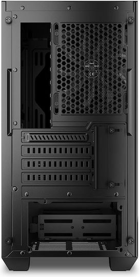Sharkoon J1000 ARGB Mini Tower Κουτί Υπολογιστή με Πλαϊνό Παράθυρο Μαύρο - Image 8