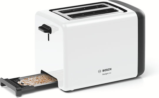 Bosch TAT3P421 Φρυγανιέρα 2 Θέσεων 970W Λευκή - Image 7