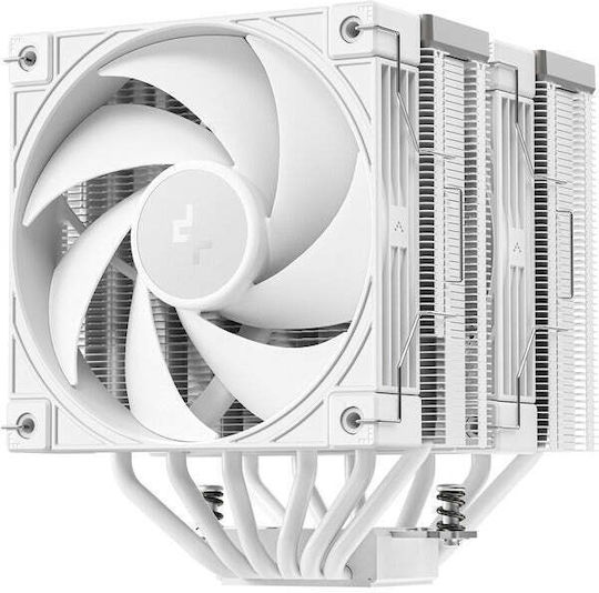 Deepcool AK620 G2 Ψύκτρα Επεξεργαστή Διπλού Ανεμιστήρα για Socket AM4/AM5/1200/115x/1700 Λευκή - Image 4