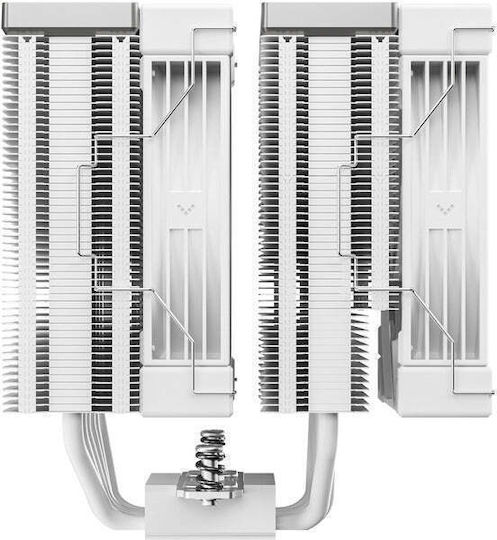 Deepcool AK620 G2 Ψύκτρα Επεξεργαστή Διπλού Ανεμιστήρα για Socket AM4/AM5/1200/115x/1700 Λευκή - Image 5