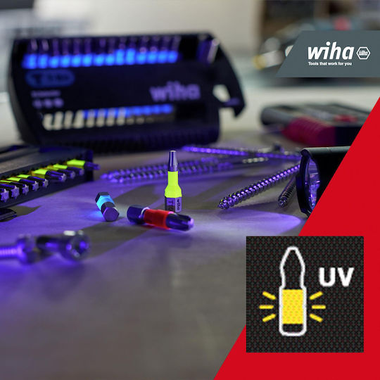 Wiha Σετ 13 Μύτες Κατσαβιδιού Σταυρός / Αστέρι / Torx 41827 - Image 2