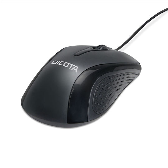 Dicota D32011 Ενσύρματο Ποντίκι Μαύρο - Image 3