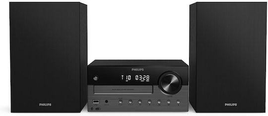 Philips Ηχοσύστημα 2.0 Micro Music System TAM4505M2/12 60W με CD Player και Bluetooth Μαύρο - Image 2