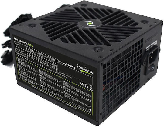 Tecnoware rev. 2.31 650W Μαύρο Τροφοδοτικό Υπολογιστή Full Wired (Fal651Fsp12)