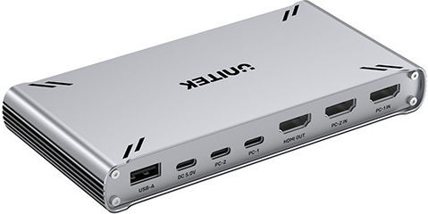 Unitek Kvm Switch Usb-c 10gbps Hdmi Cross-system File Transfer D1118agy01-eu - Image 2