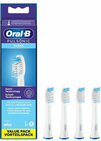 Oral-B Pulsonic Clean Ανταλλακτικές Κεφαλές για Ηλεκτρική Οδοντόβουρτσα Value Pack 852544 4τμχ - Image 9