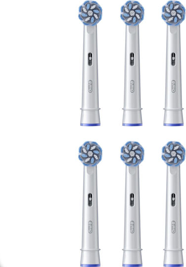 Oral-B Pro Sensitive Clean Ανταλλακτικές Κεφαλές για Ηλεκτρική Οδοντόβουρτσα BRA-860717 6τμχ - Image 4