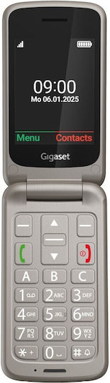 Gigaset GL595 Single SIM Κινητό με Μεγάλα Κουμπιά Ασημί - Image 4
