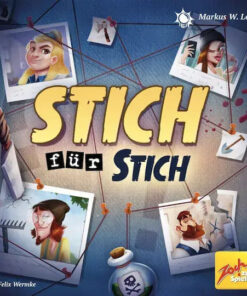 Επιτραπέζιο Παιχνίδι Stitch by Stitch Deduction and Mystery για 3-4 Παίκτες 10+ Ετών (EN) Zoch zum Spielen