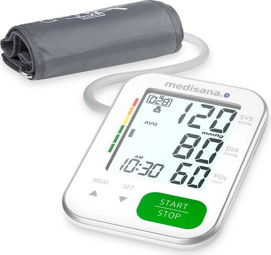 Medisana Bu 572 Upper Arm Blood Pressure Monitor White 51201
