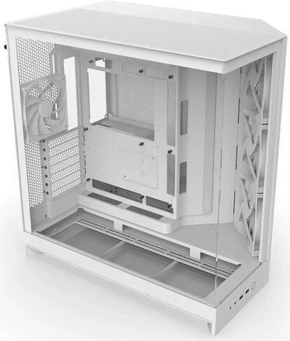 NZXT H9 Flow RGB Midi Tower Κουτί Υπολογιστή με Πλαϊνό Παράθυρο Λευκό - Image 6