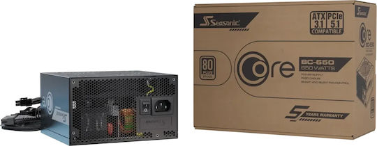 Seasonic CORE BC ATX 3.1 650W Μαύρο Τροφοδοτικό Υπολογιστή Full Wired 80 Plus Bronze - Image 11