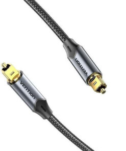 Alternative view of Vention Optical Audio Cable TOS male - TOS male Μαύρο 10m