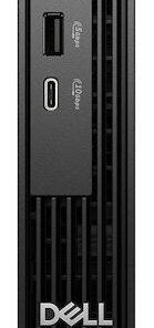 Alternative view of Dell Pro Micro QCM1250 PC (Core i5-14500T/16GB DDR5/512GB SSD/W11 Pro)