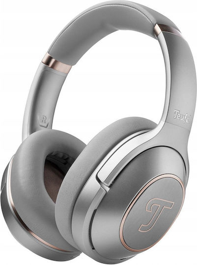 Teufel Real Blue Pro Ασύρματα / Ενσύρματα Over Ear Ακουστικά με 56 ώρες Λειτουργίας Γκρι