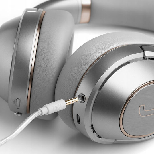 Teufel Real Blue Pro Ασύρματα / Ενσύρματα Over Ear Ακουστικά με 56 ώρες Λειτουργίας Γκρι - Image 4