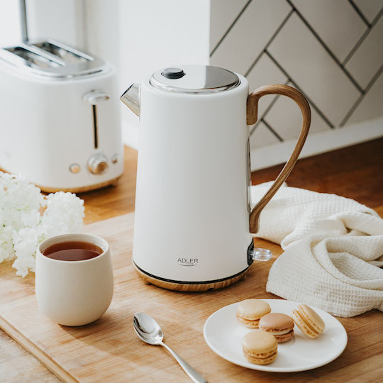 Adler Βραστήρας 1.7lt 2200W Λευκός AD 1352 - Image 13